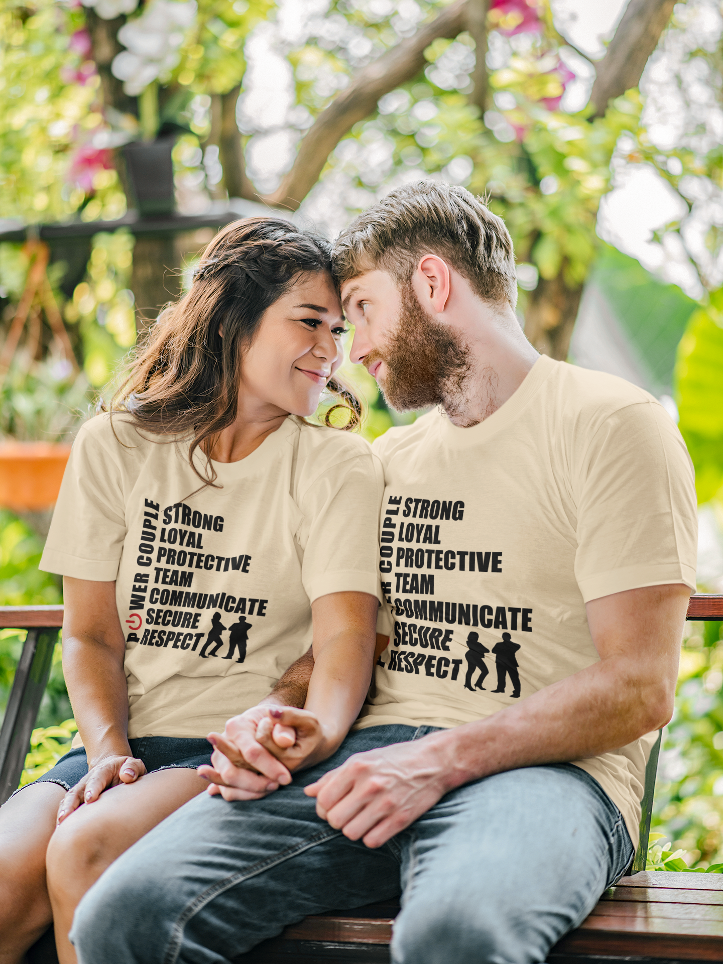 Power Couple: The Unbreakable Team Shirt for Couples